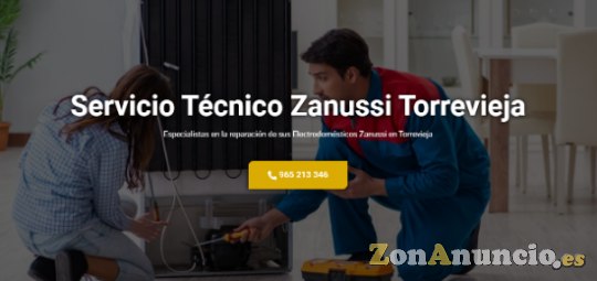 Servicio Técnico Zanussi Torrevieja 965217105